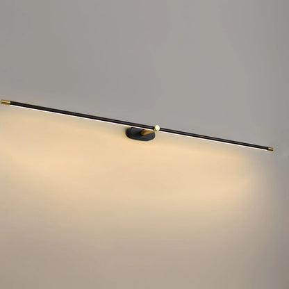 Wall Sconce Slim Linear USB Rechargeable 3-Color Dimmable LED