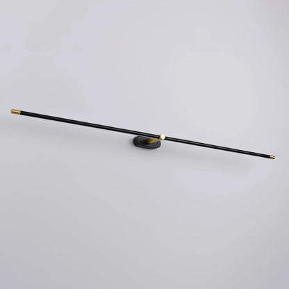Wall Sconce Slim Linear USB Rechargeable 3-Color Dimmable LED
