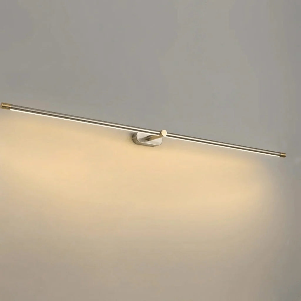 Wall Sconce Slim Linear USB Rechargeable 3-Color Dimmable LED