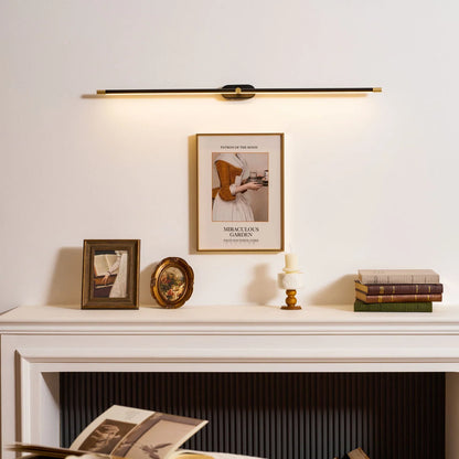 Wall Sconce Slim Linear USB Rechargeable 3-Color Dimmable LED