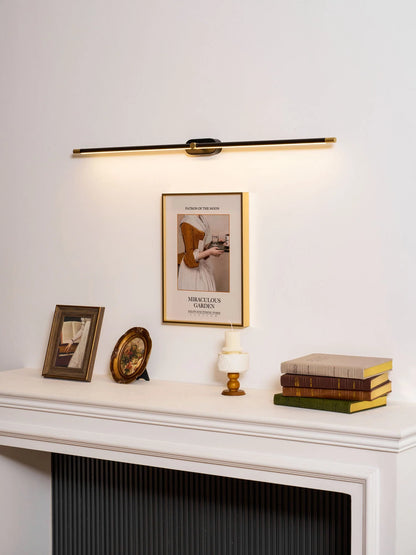 Wall Sconce Slim Linear USB Rechargeable 3-Color Dimmable LED
