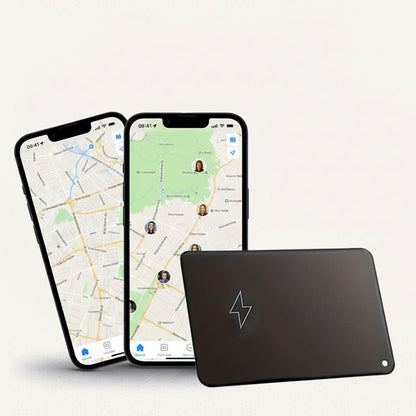 Wallet Tracking Card Ultra-Thin USB Rechargeable