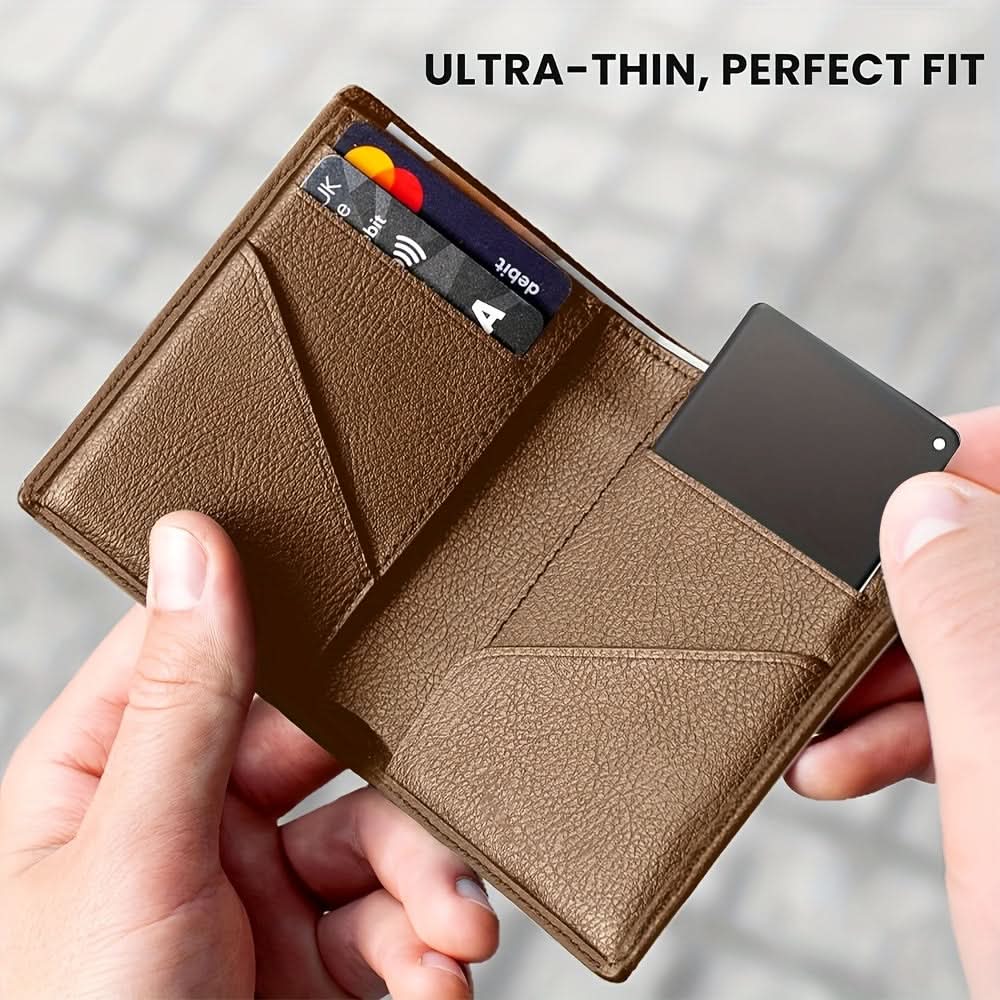 Wallet Tracking Card Ultra-Thin USB Rechargeable