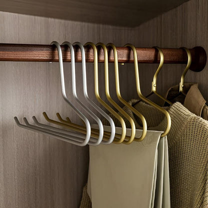 Wardrobe Hangers Metal Non-Slip Set of 5