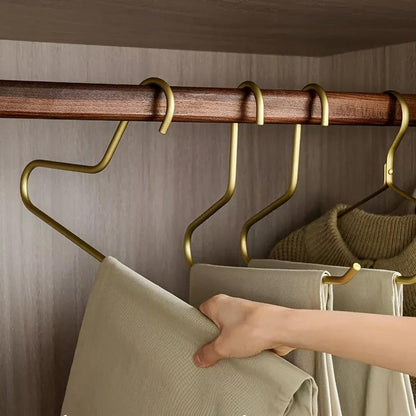 Wardrobe Hangers Metal Non-Slip Set of 5