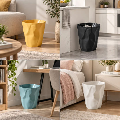 Waste Bin Space-Saving Polypropylene 12L Capacity