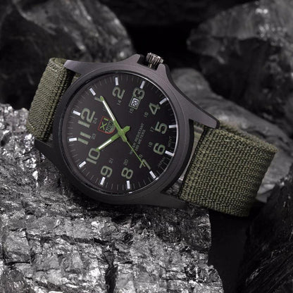 Watch Shock-Resistant Illuminated Dial