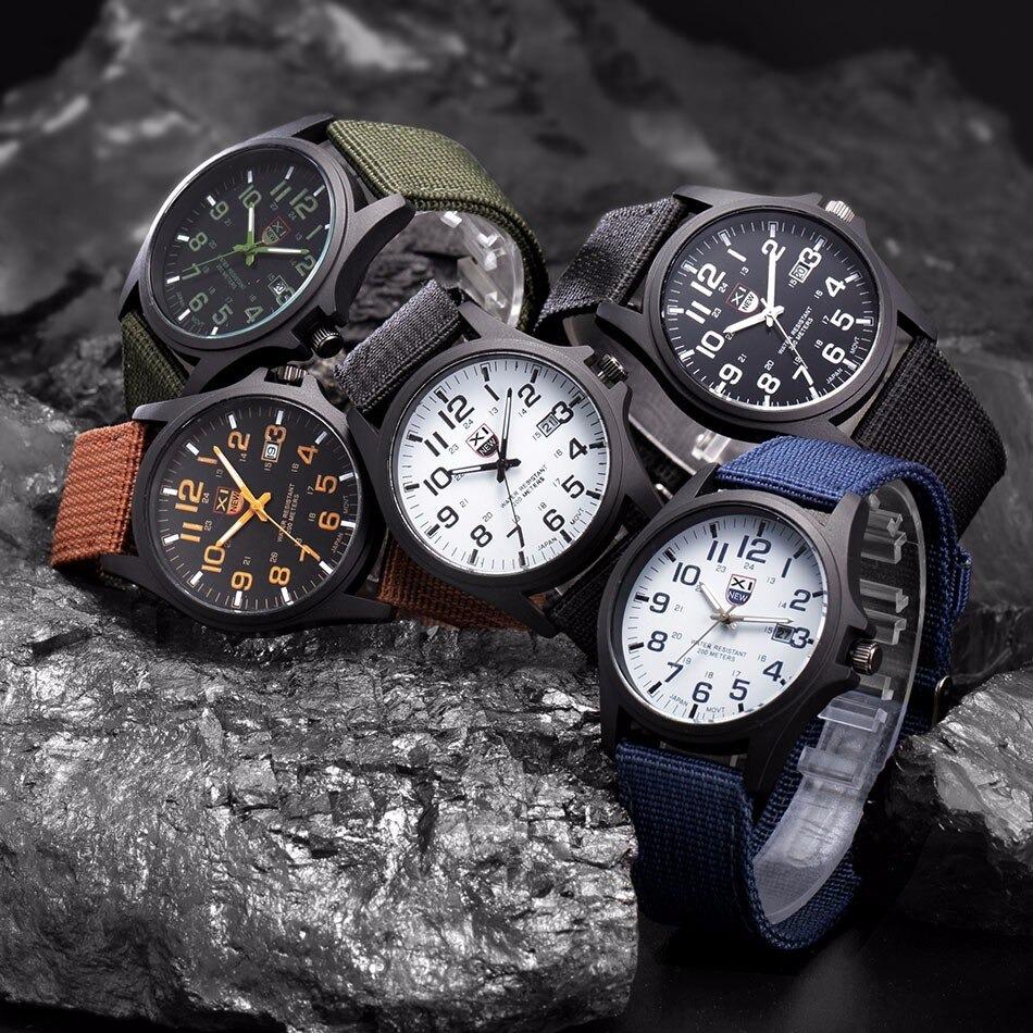 Watch Shock-Resistant Illuminated Dial
