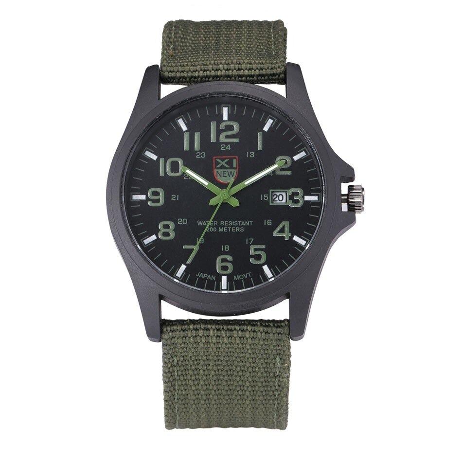 Watch Shock-Resistant Illuminated Dial