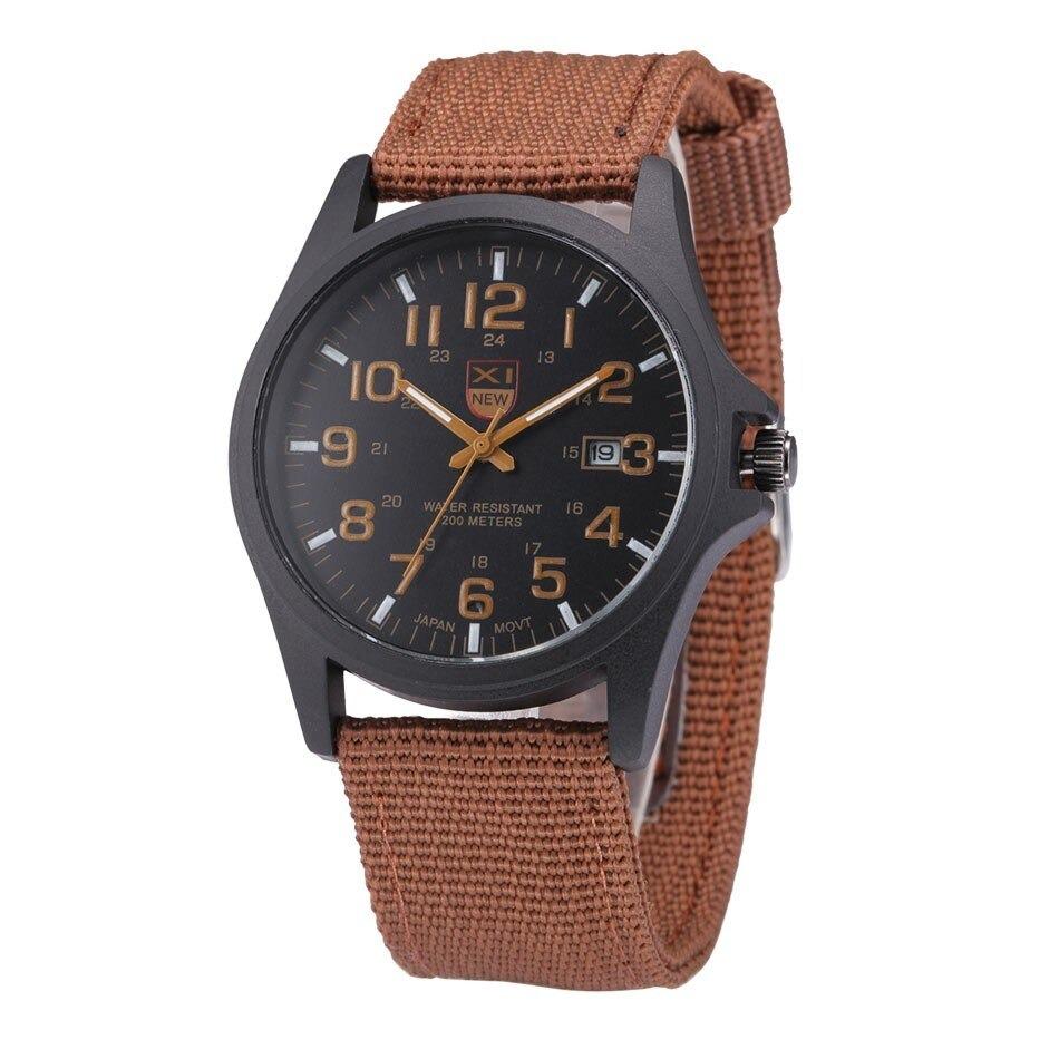 Watch Shock-Resistant Illuminated Dial