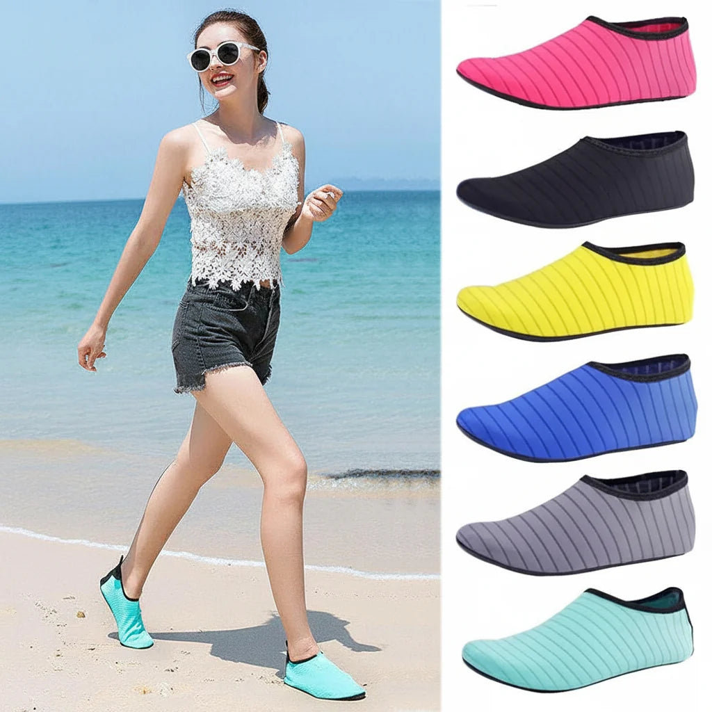 Water Shoes Quick-Drying Stretch Fabric Non-Slip Sole