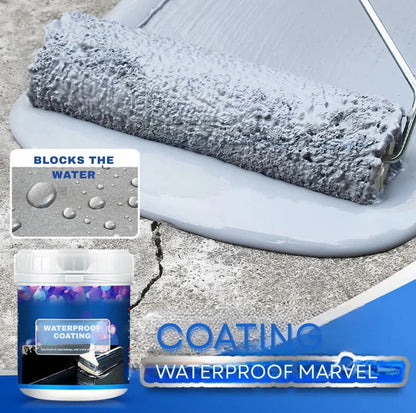 Waterproof Coating Brush-On Leak Barrier Flexible Finish