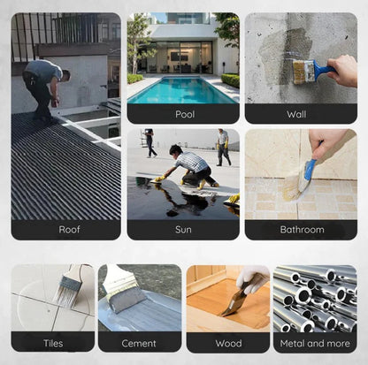 Waterproof Coating Brush-On Leak Barrier Flexible Finish
