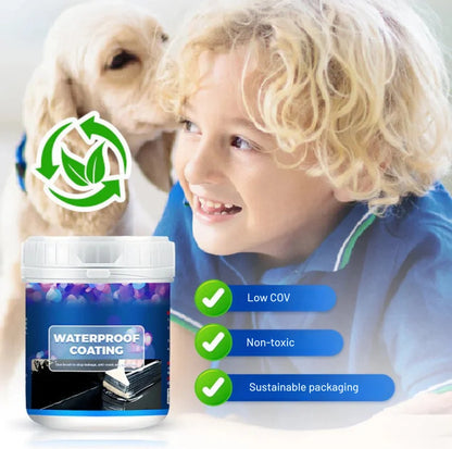 Waterproof Coating Brush-On Leak Barrier Flexible Finish