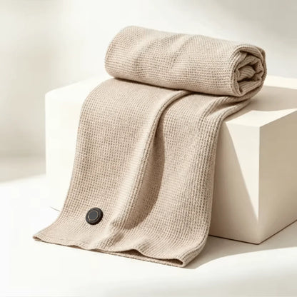 Wearable Heated Blanket USB Powered Adjustable Heat Zipper Closure