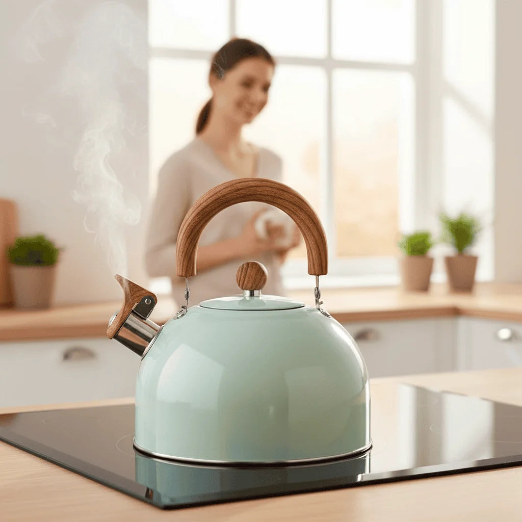 Whistling Kettle Stainless Steel 2.6 Qt