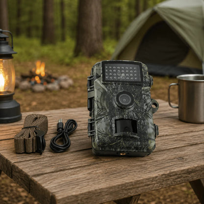 Wildlife Camera 16 MP Night Vision Motion Detection Weather-Resistant