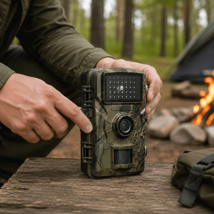 Wildlife Camera 16 MP Night Vision Motion Detection Weather-Resistant