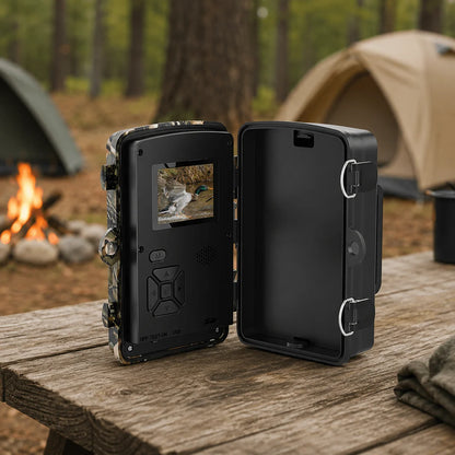 Wildlife Camera 16 MP Night Vision Motion Detection Weather-Resistant