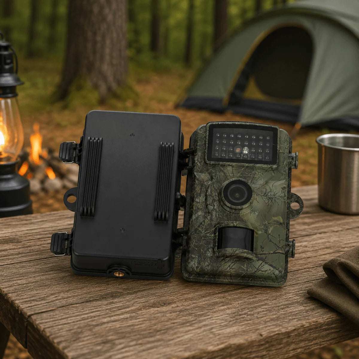 Wildlife Camera 16 MP Night Vision Motion Detection Weather-Resistant