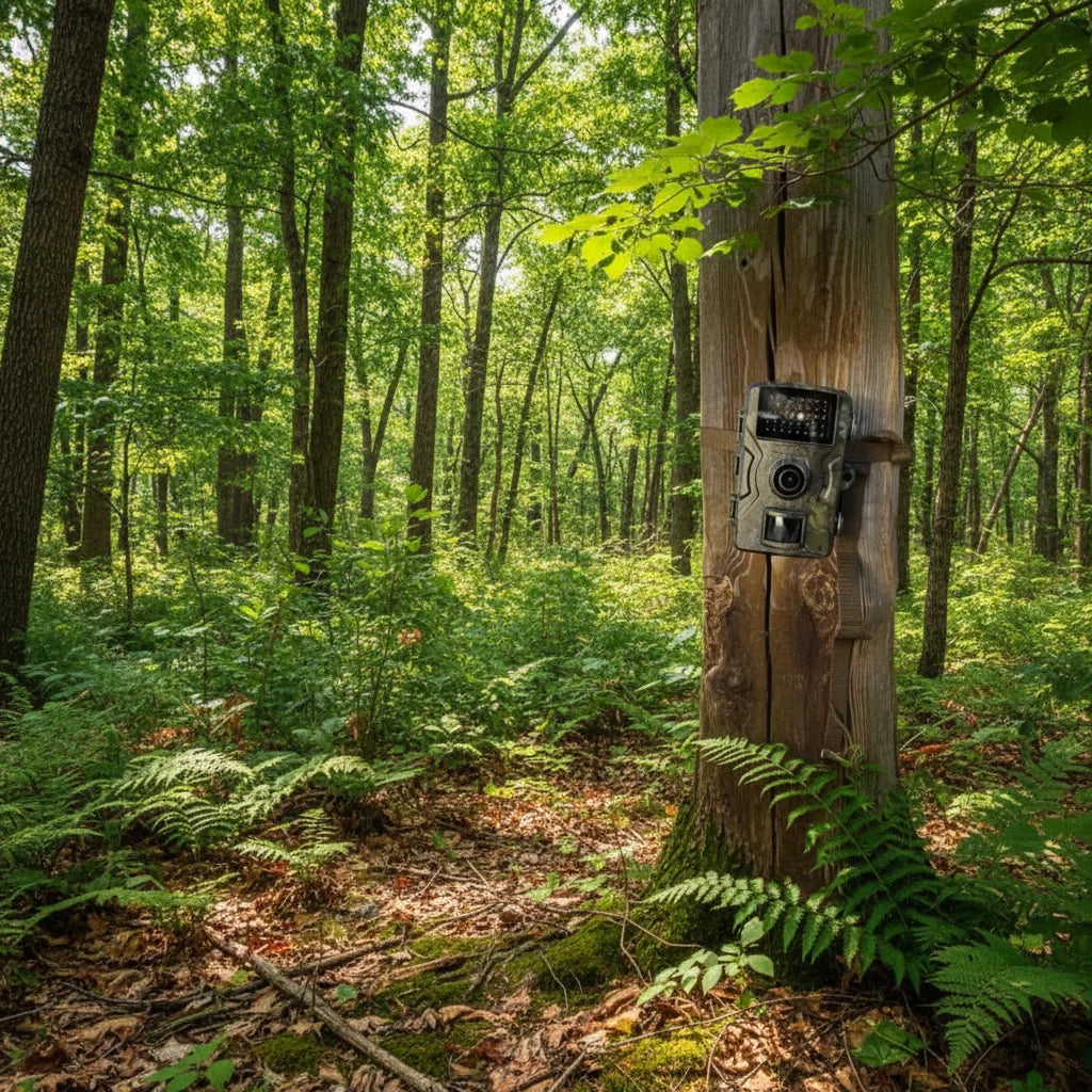 Wildlife Camera No-Glow Night Vision 1080P HD Weatherproof