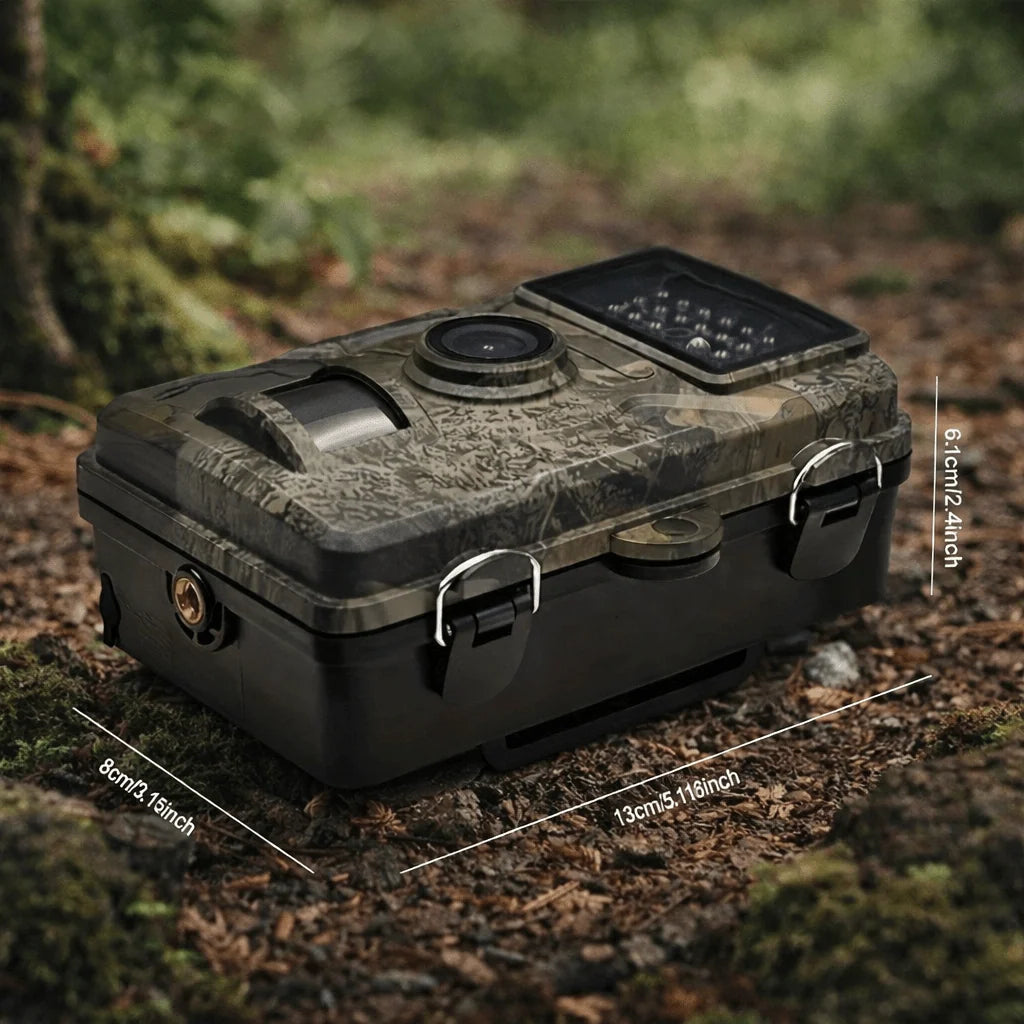 Wildlife Camera No-Glow Night Vision 1080P HD Weatherproof