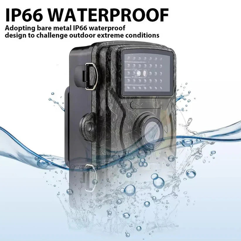 Wildlife Camera No-Glow Night Vision 1080p HD