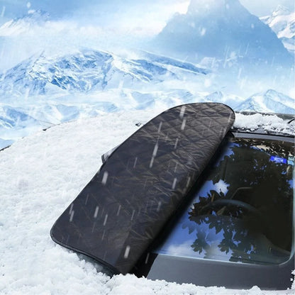 Windshield Cover Magnetic Weather-Resistant With Mirror Coverage