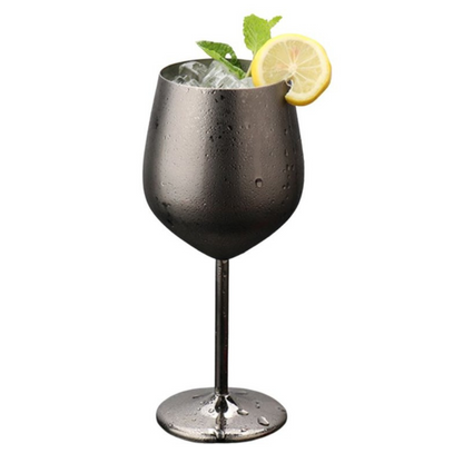 Wine Glass Stainless Steel Unbreakable Dishwasher-Safe