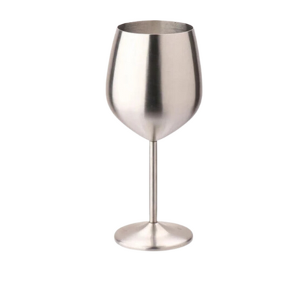 Wine Glass Stainless Steel Unbreakable Dishwasher-Safe