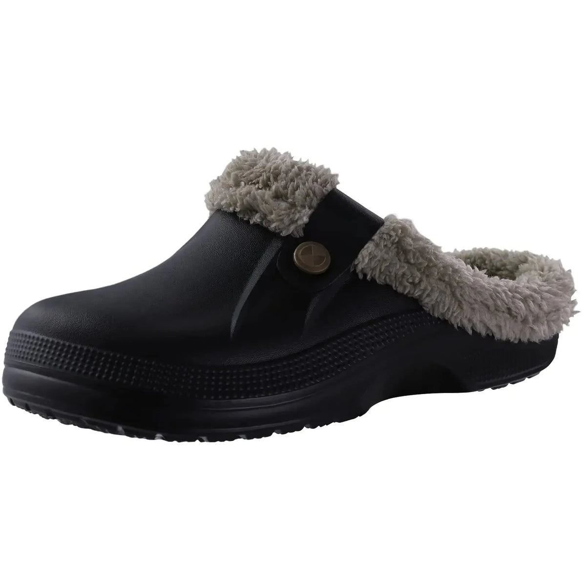 Winter Clogs Waterproof Plush Lined Non-Slip Sole