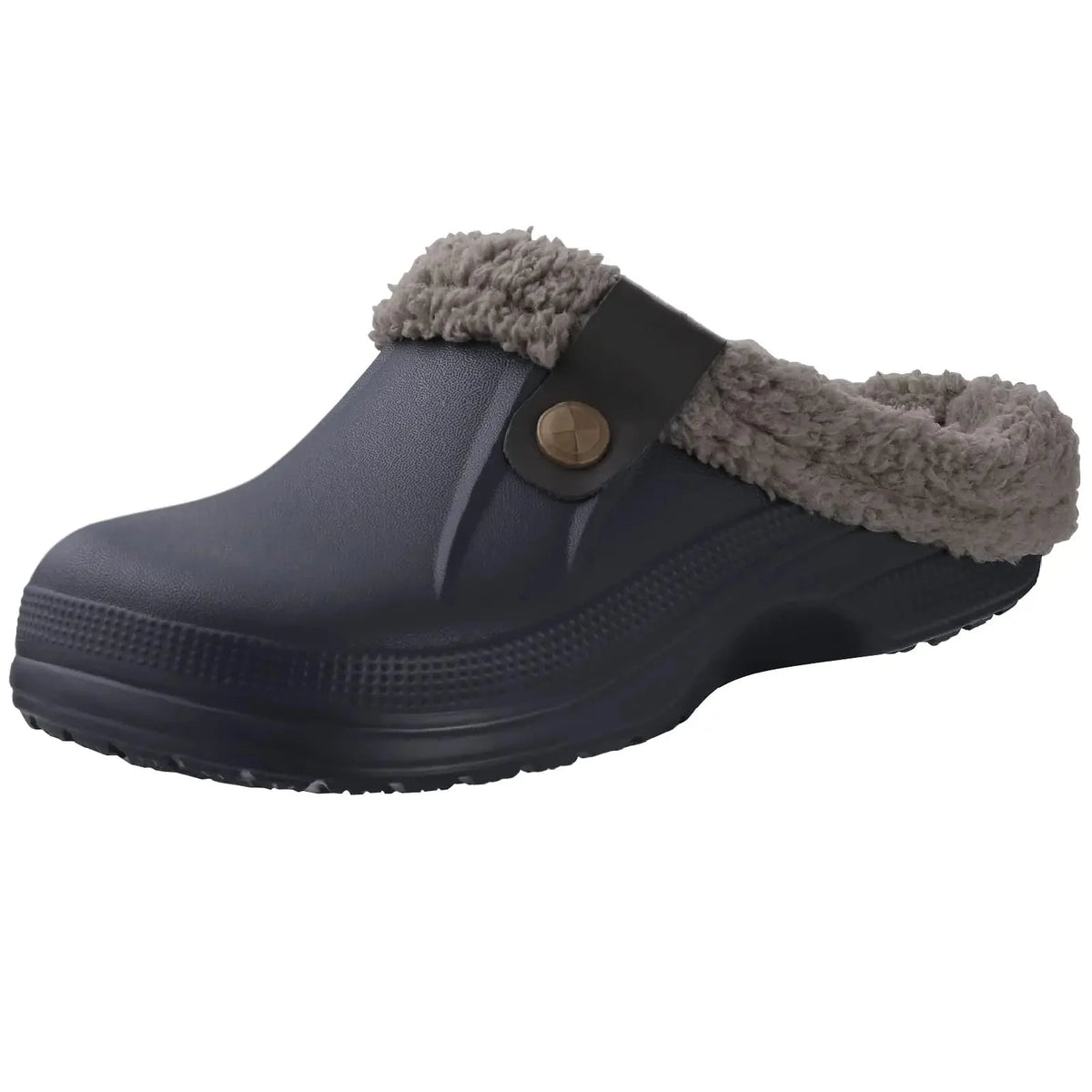 Winter Clogs Waterproof Plush Lined Non-Slip Sole