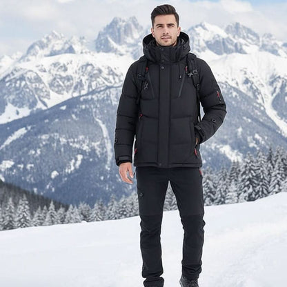 Winter Parka Jacket Waterproof & Insulated Detachable Hood