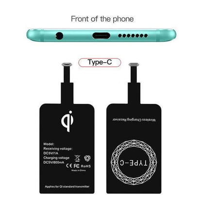 Wireless Charging Receiver Qi & A4WP Compatible Slim