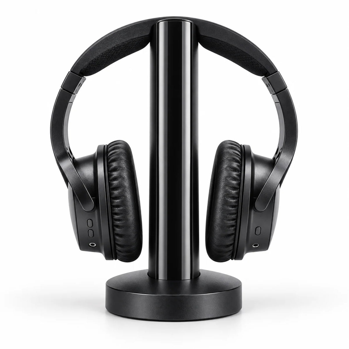 Wireless TV Headphones UHF 160 Ft Range 20-Hour Battery