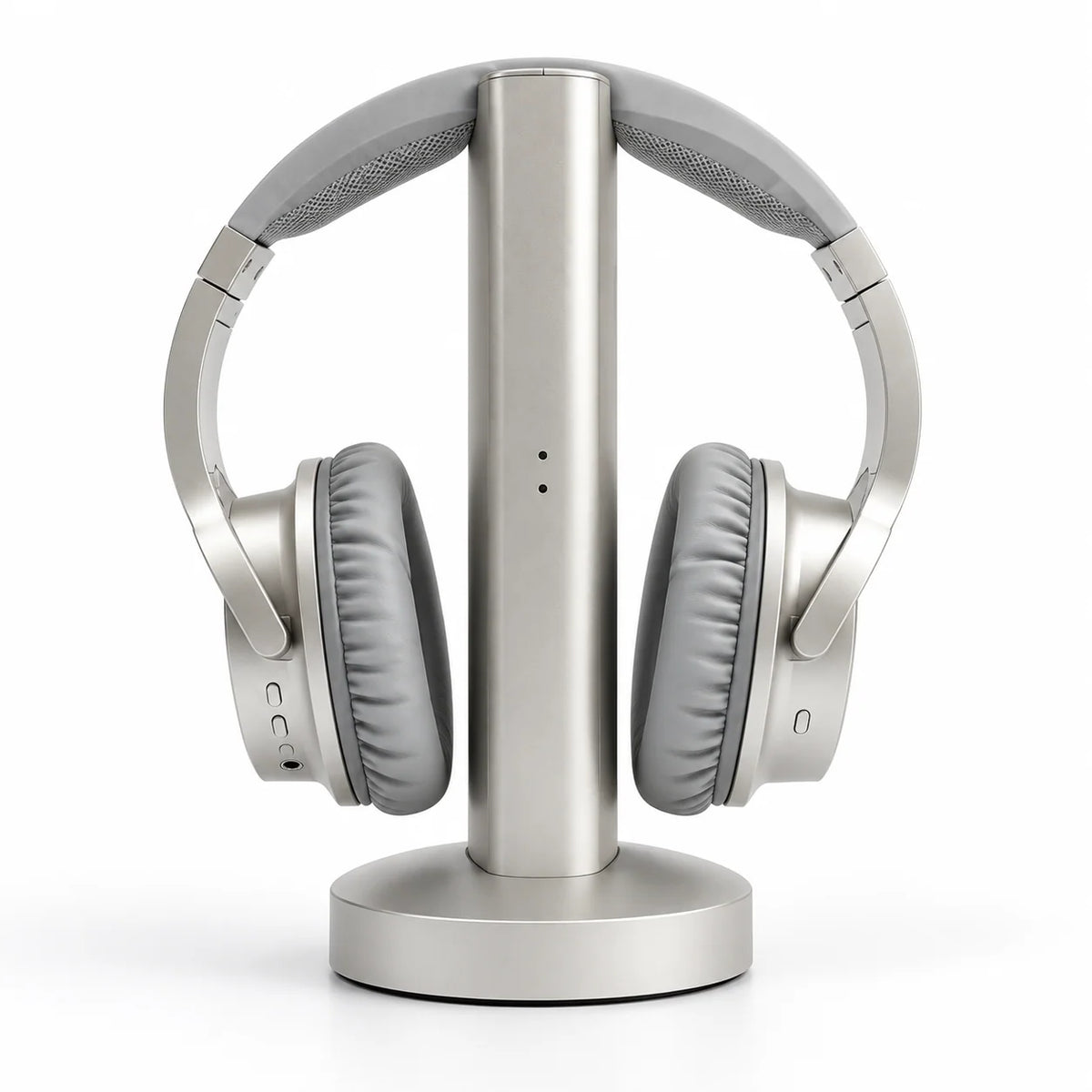 Wireless TV Headphones UHF 160 Ft Range 20-Hour Battery