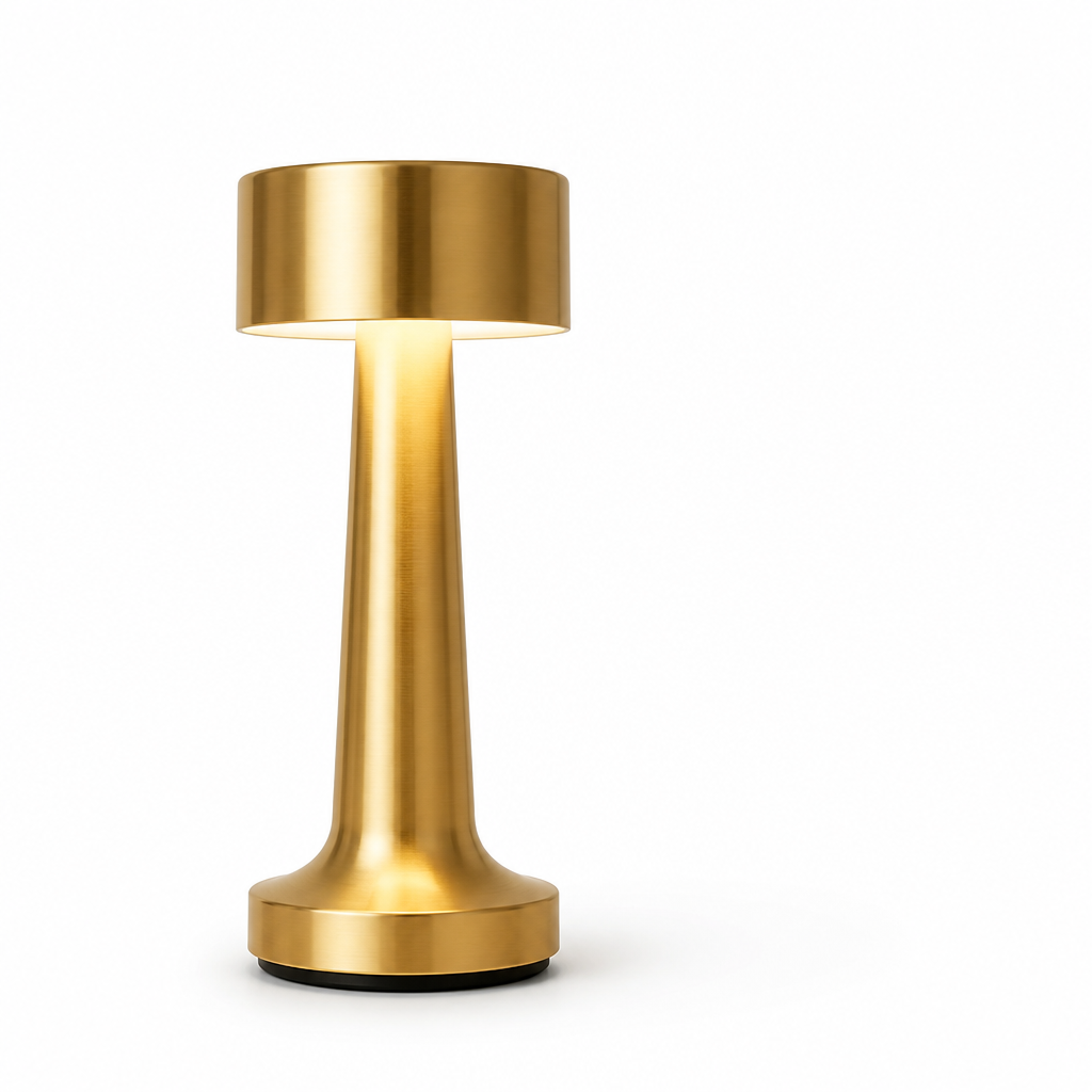 Wireless Touch-Dimming & 3-Color LED Table Lamp (USB Rechargeable)