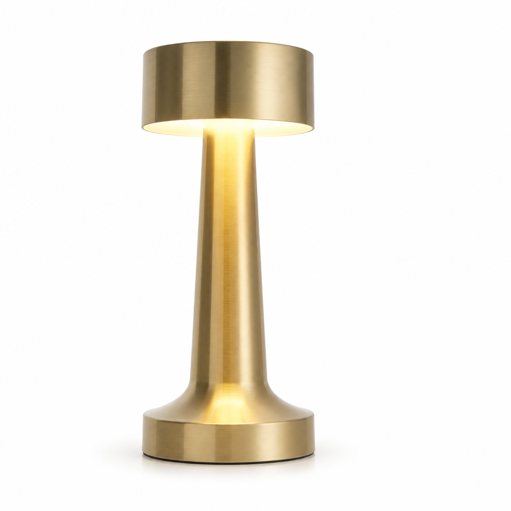 Wireless Touch-Dimming & 3-Color LED Table Lamp (USB Rechargeable)