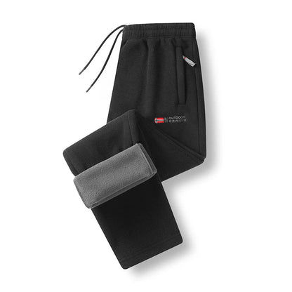 Women's Thermal Pants Fleece-Lined Zipper Pockets