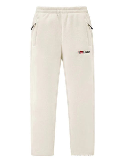 Women's Thermal Pants Fleece-Lined Zipper Pockets