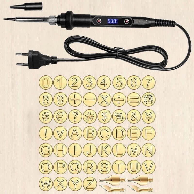 Wood Burning & Engraving Tool Adjustable Temperature 58-Piece Set