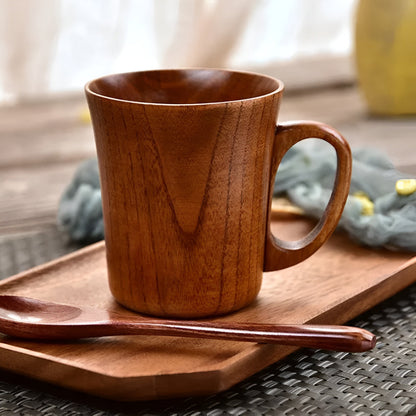 Wooden Mug Handcrafted 250ml Hot & Cold