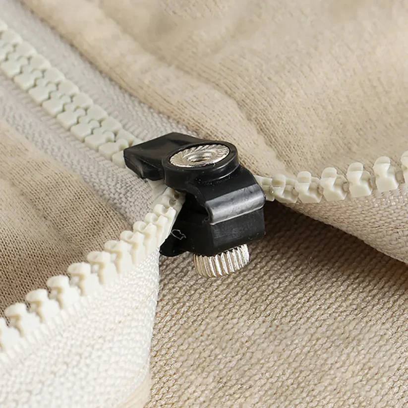 Zipper Repair Kit No-Sew 6-Piece Set Universal Fit