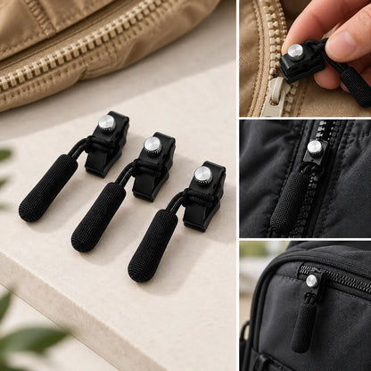 Zipper Repair Kit Tool-Free Snap Metal Set of 25