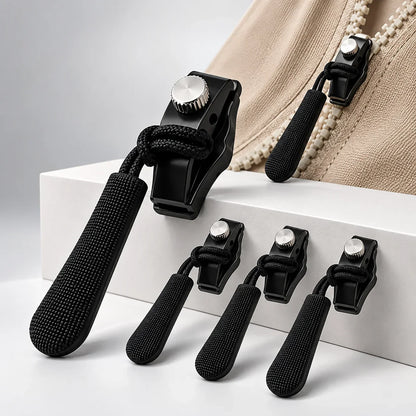 Zipper Repair Kit Tool-Free Snap Metal Set of 25