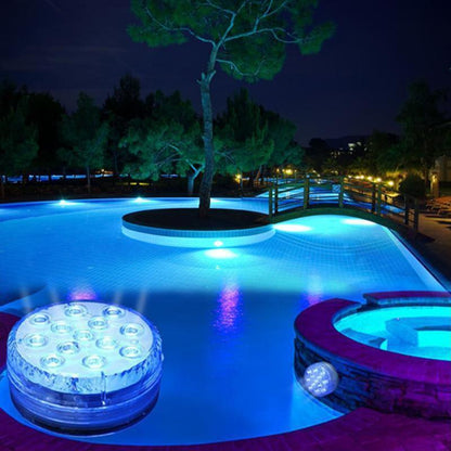 Vibrant Waterproof LED Pool Lights with Remote Control