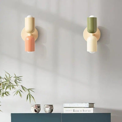 Stylish Glass Wall Fixture for Contemporary Spaces