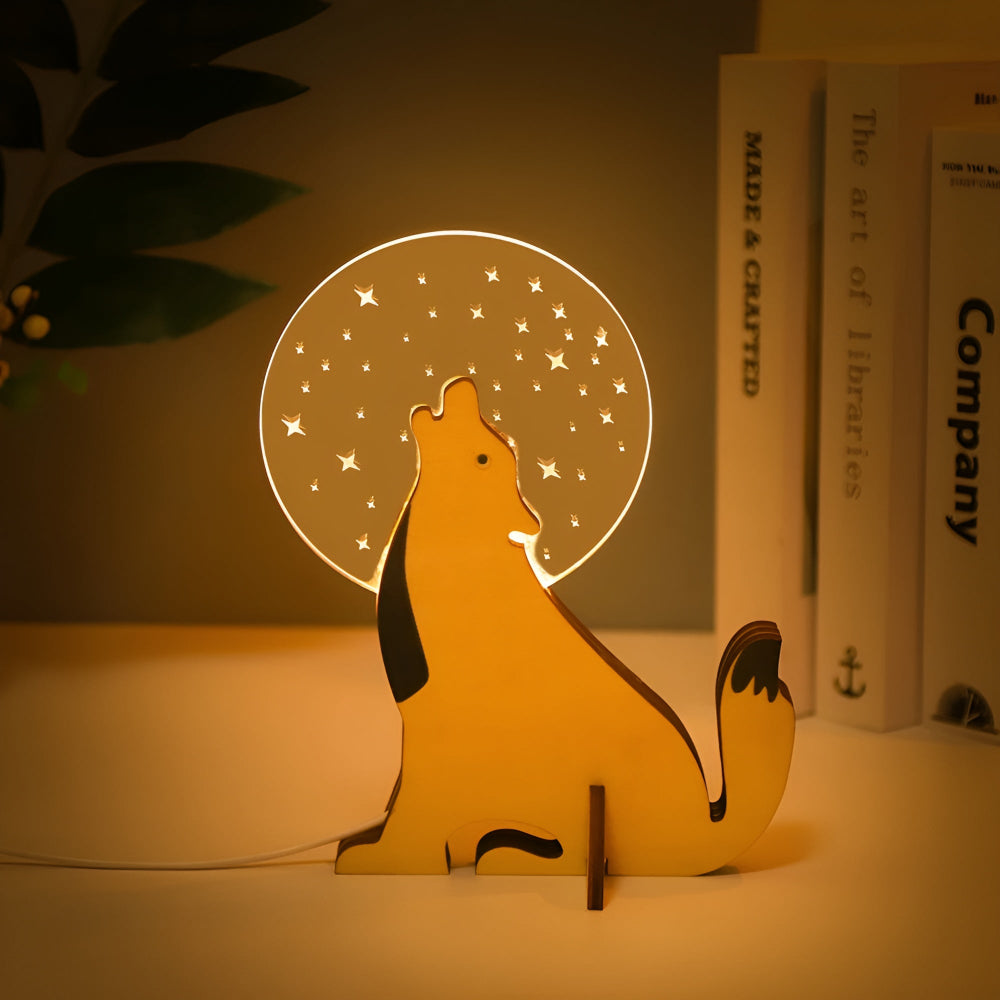 Charming Nature-Inspired LED Table Lamp for Every Space