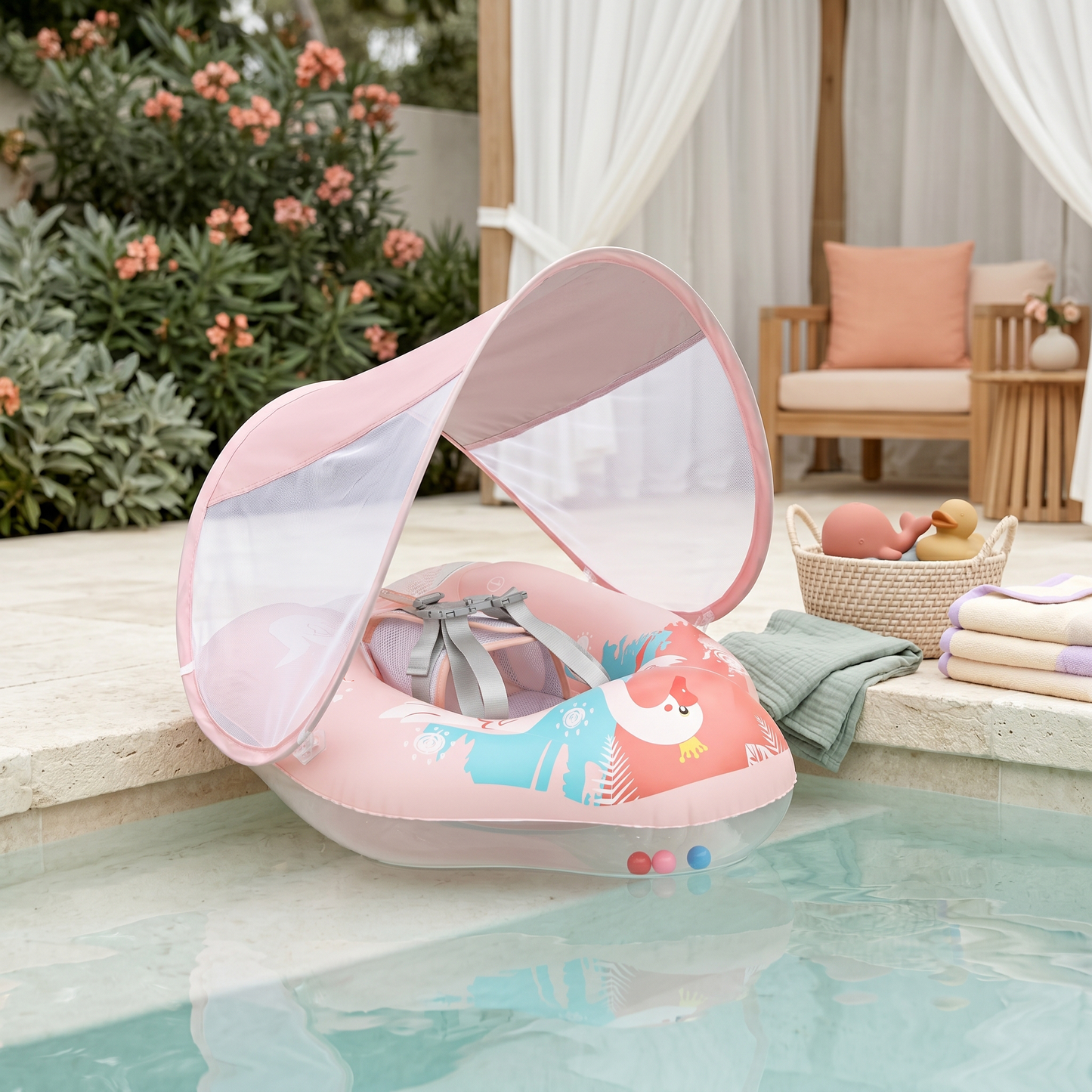 Infant Swim Float Seat for Pool and Water Fun