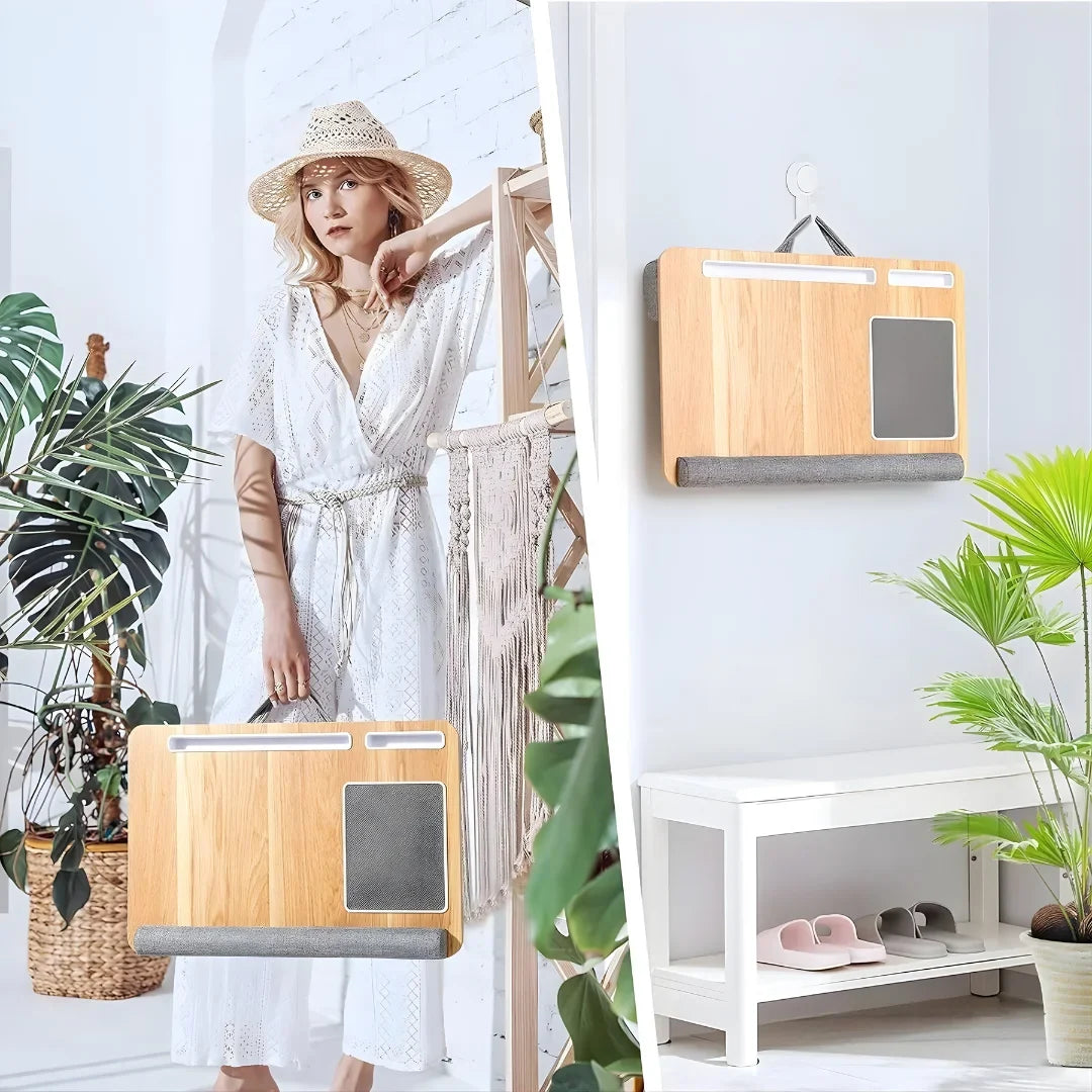 Lap Desk with Pillow Cushion Made of Bamboo